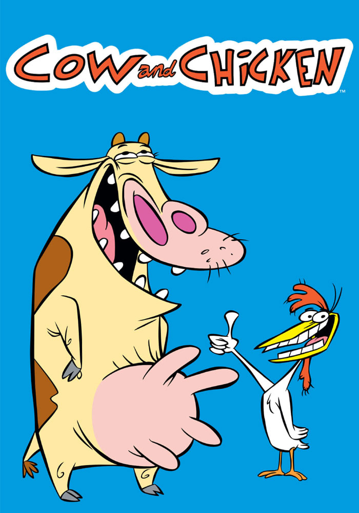 Poster for Cow And Chicken animated tv show 