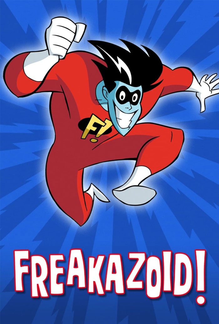 Poster for Freakazoid! animated tv show 