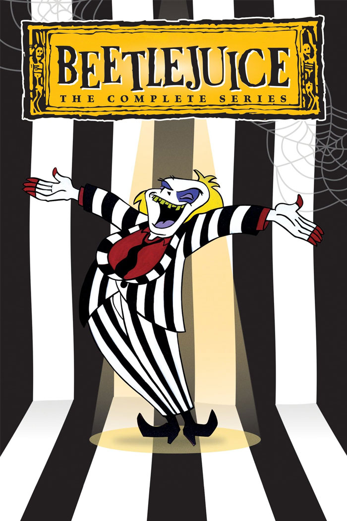 Poster for Beetlejuice animated tv show 
