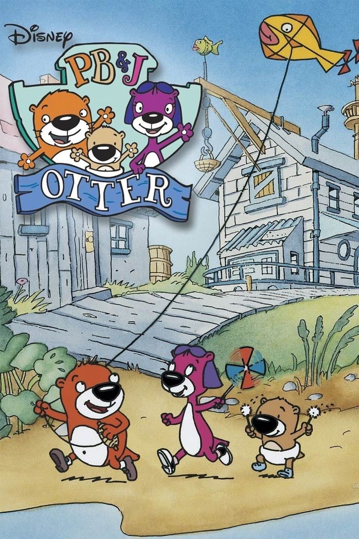 Poster for PB&J Otter animated tv show 