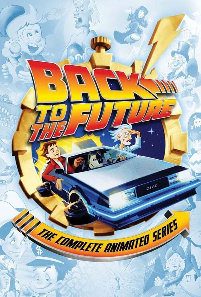 Poster for Back To The Future animated tv show 