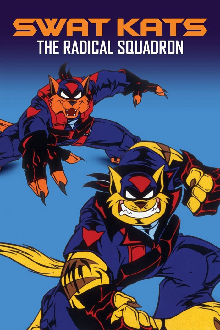 Poster for Swat Kats: The Radical Squadron animated tv show 