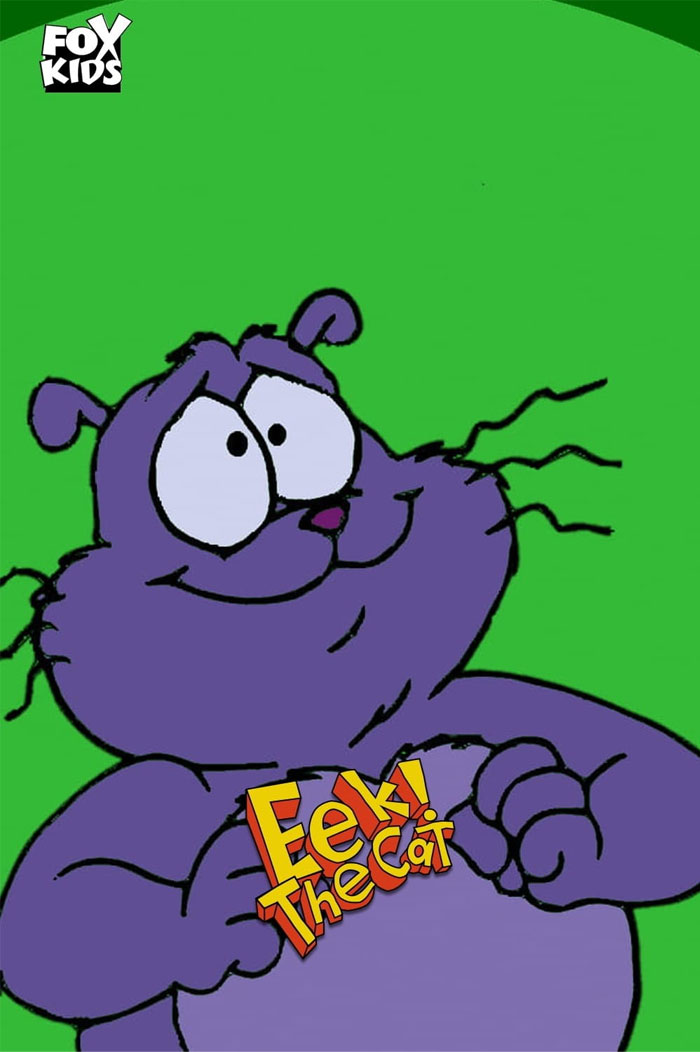 Poster for Eek! The Cat animated tv show 