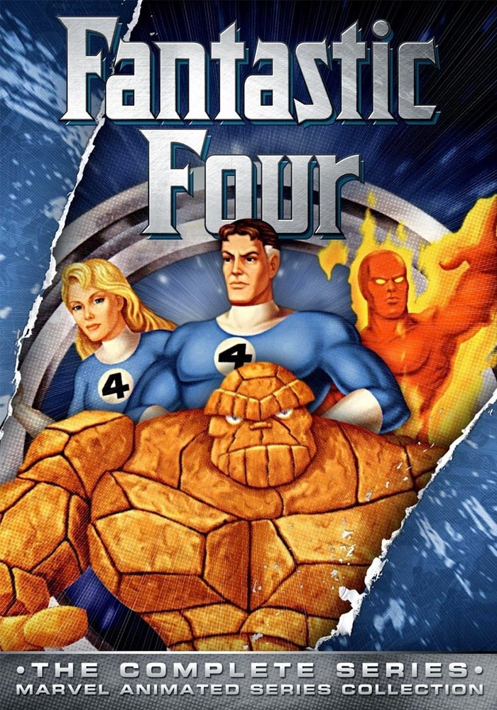 Poster for Fantastic Four animated tv show 