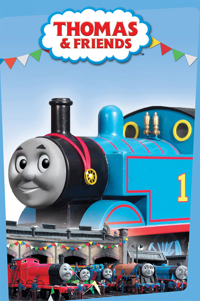 Poster for Thomas The Tank Engine & Friends animated tv show 