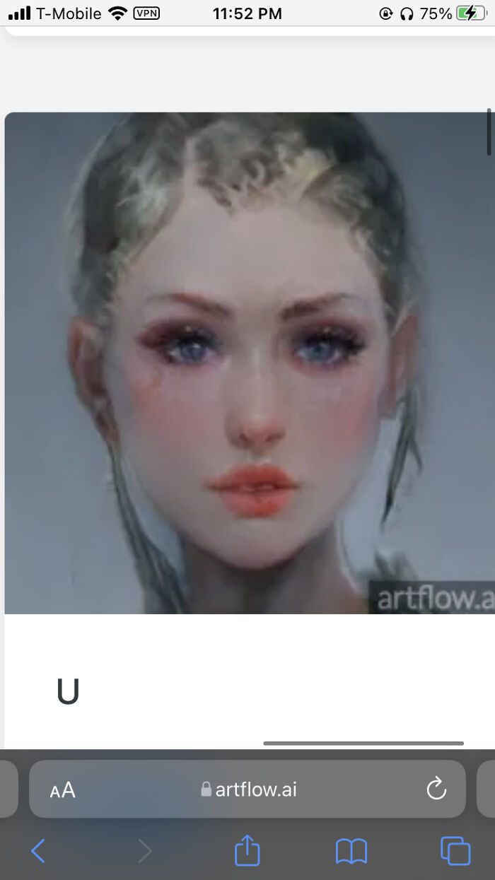 I Used The Ai System “Art Flow” To Represent Each Letter Of The Alphabet With A Portrait