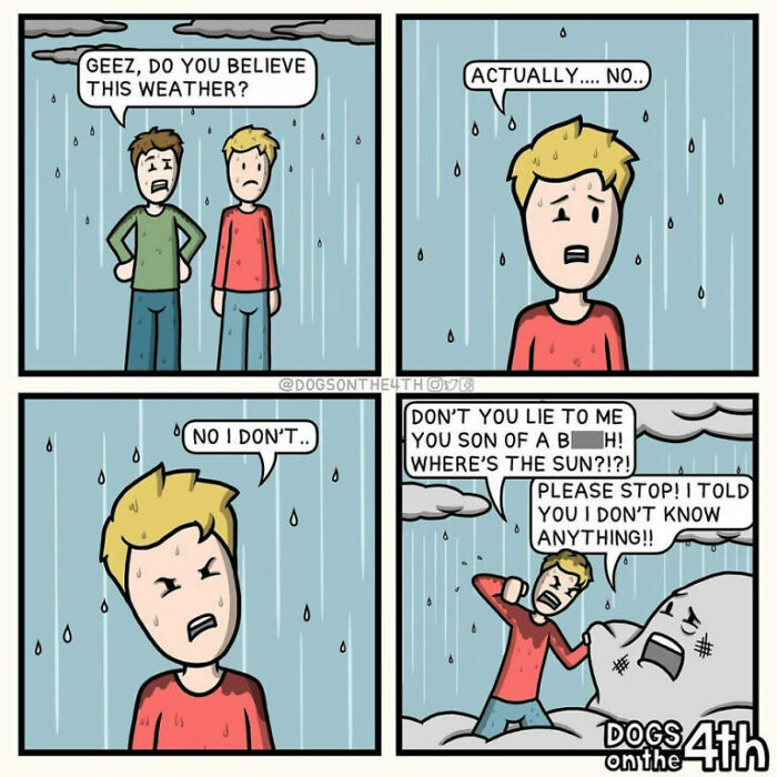 Hilarious Twisted Comics By Dogs On The 4th!