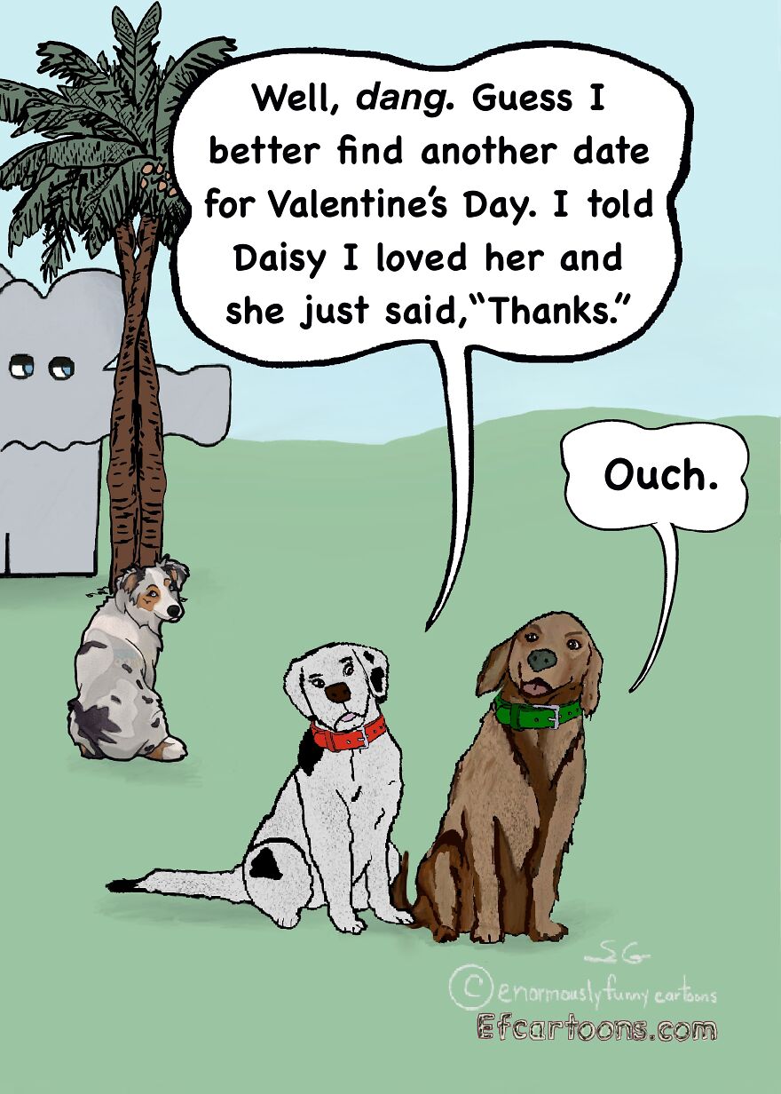 Happy Valentine's Day From Enormously Funny Cartoons | Bored Panda