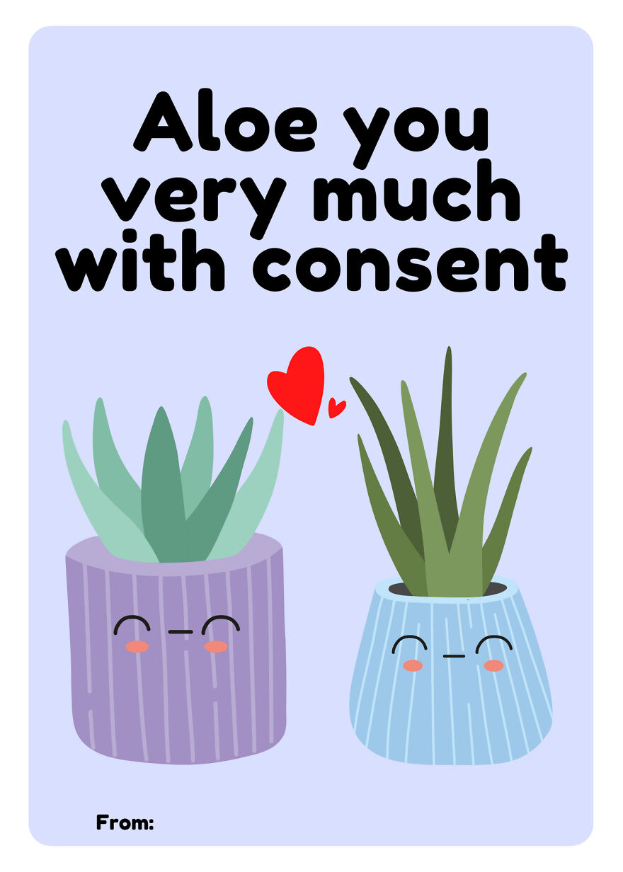 We Created Consent-Centered Valentine's Day Cards Our Society Needs (8 Pics)