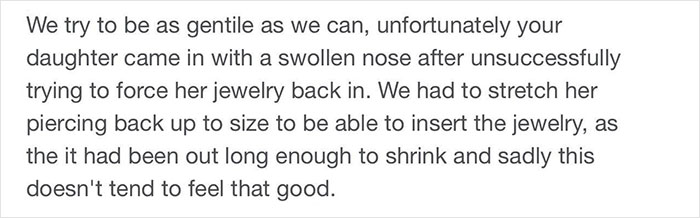 People Are Cracking Up At This Reply By A Piercing Studio Owner In Response To ‘Karen’ Leaving 1-Star Review People Are Cracking Up At This Reply By A Piercing Studio Owner In Response To ‘Karen’ Leaving 1-Star Review