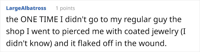 People Are Cracking Up At This Reply By A Piercing Studio Owner In Response To ‘Karen’ Leaving 1-Star Review People Are Cracking Up At This Reply By A Piercing Studio Owner In Response To ‘Karen’ Leaving 1-Star Review