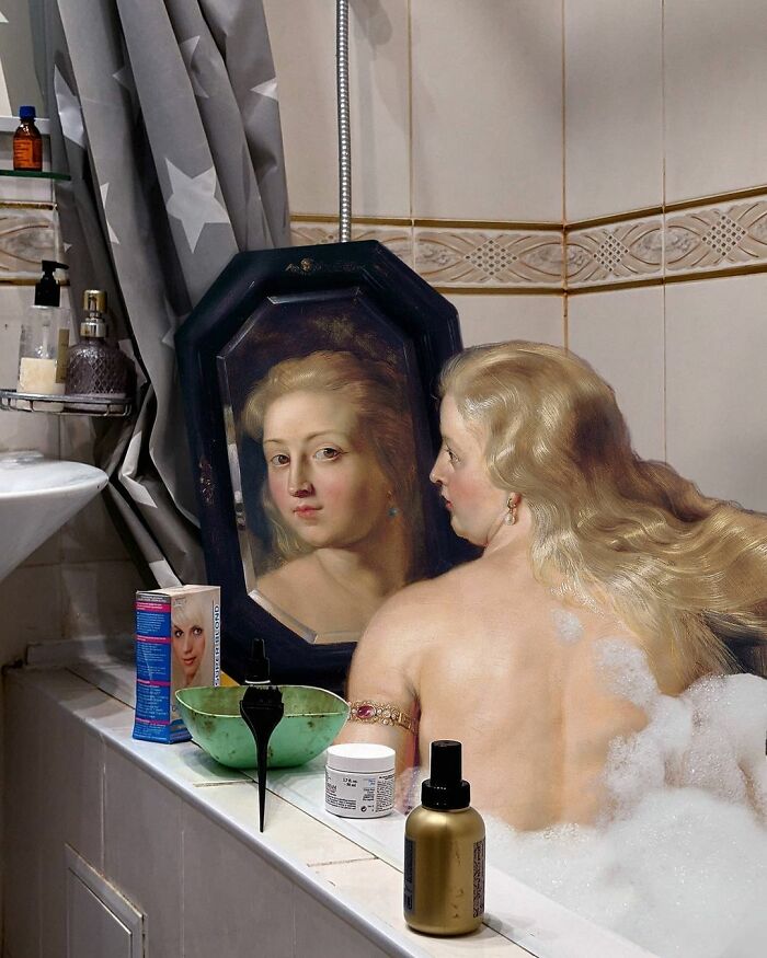 Artist Puts People Of Classic Paintings Living Among Us (31 New Pics)
