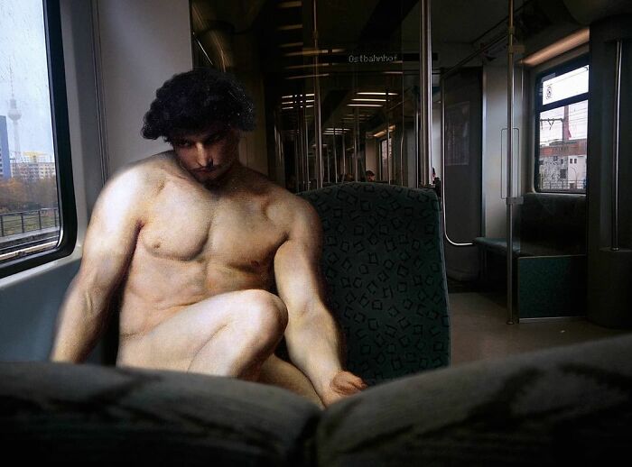 Artist Puts People Of Classic Paintings Living Among Us (31 New Pics)