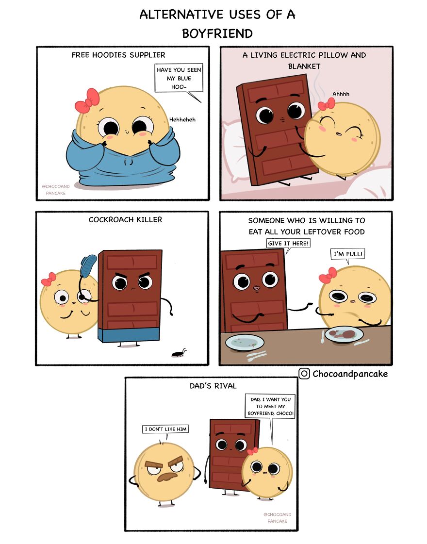 33 Cute And Relatable Couple Comics That Will Bring You A Sweet Smile