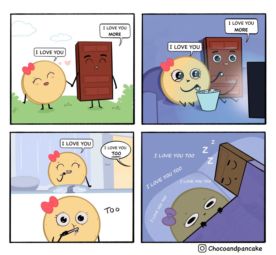 33 Cute And Relatable Couple Comics That Will Bring You A Sweet Smile