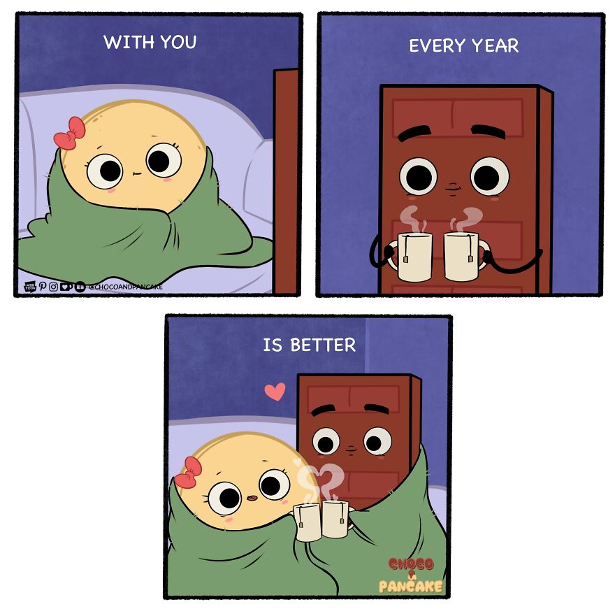 33 Cute And Relatable Couple Comics That Will Bring You A Sweet Smile