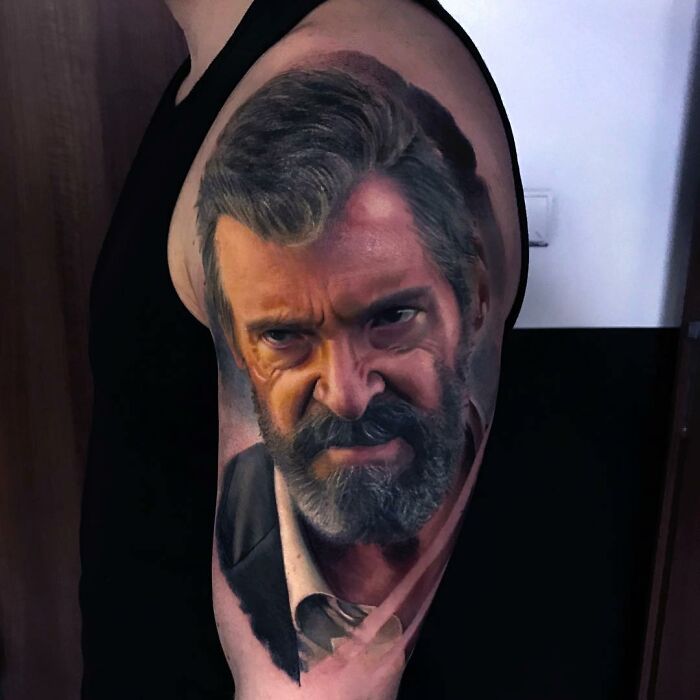 Artist Gets Tattoos That Look Like They've Been Imprinted On The Skin