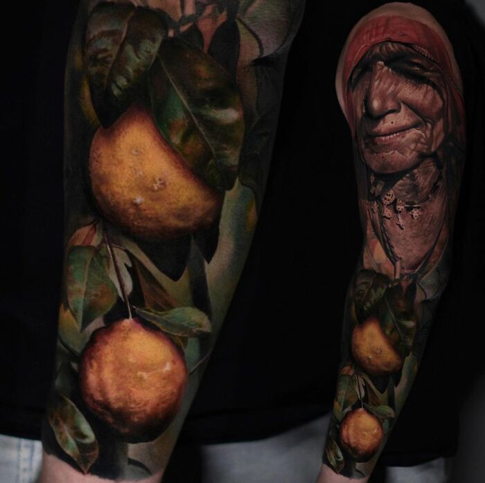 Artist Gets Tattoos That Look Like They've Been Imprinted On The Skin