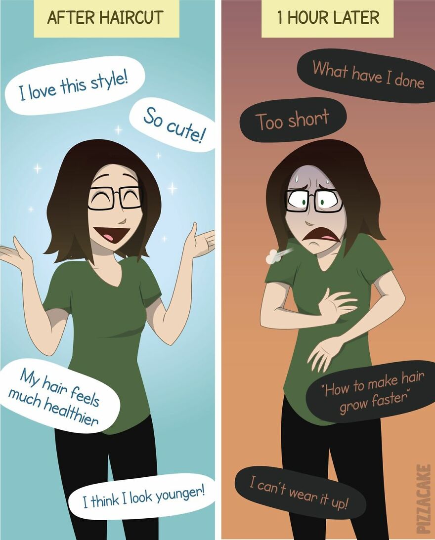 Artist Illustrates In A Fun Way Everyday Life With Her Family And An Adorable Adopted Cat