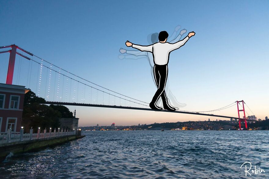 Artist Mixes Digital Illustrations With Real Monuments And The Result Is Incredible