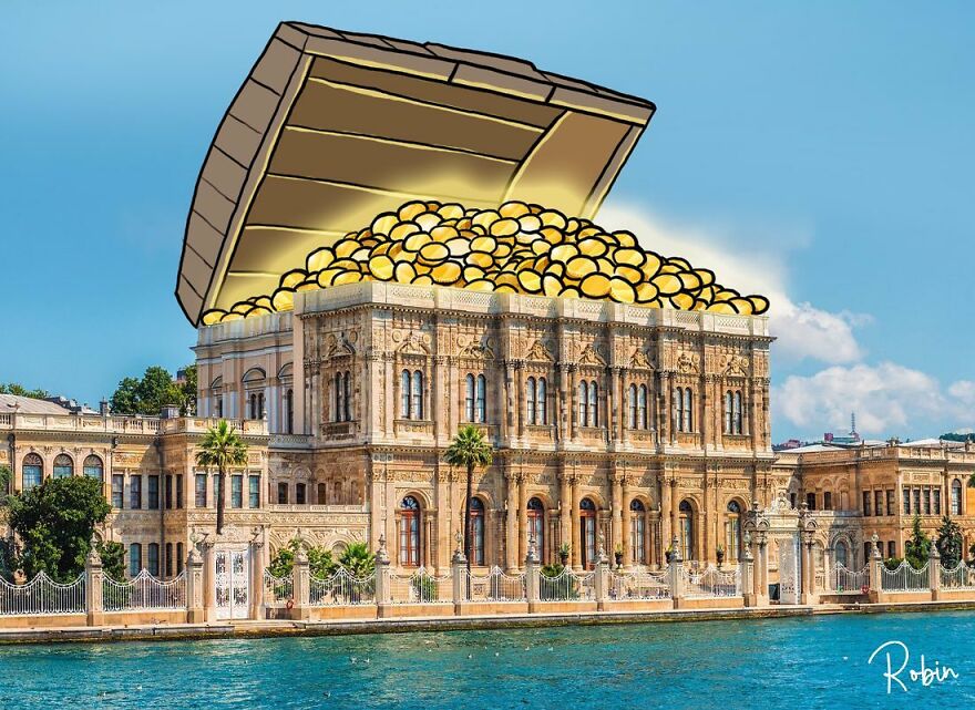 Artist Mixes Digital Illustrations With Real Monuments And The Result Is Incredible