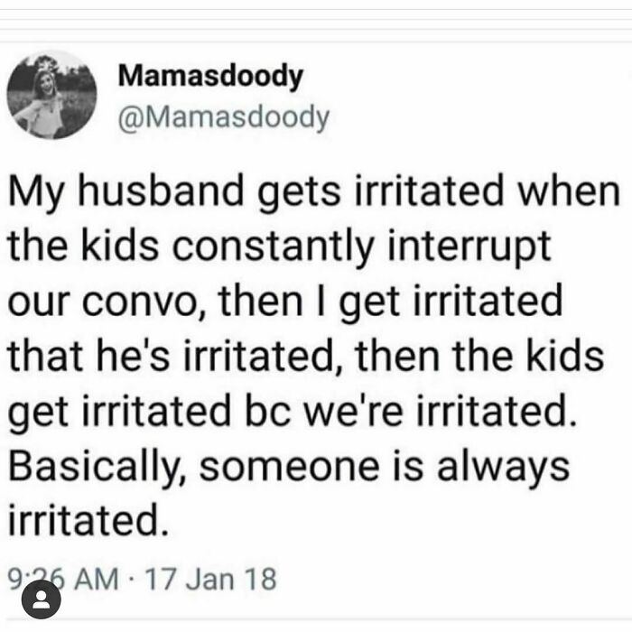 Omg This Is My Household To A T!!!! Anyone Else? Go Follow @mamasdoody Cause She’s Always On Point About Parenting!
•
•
•
•
#irritatedmom #irritatedaf #familychaos #inbeautyandchaos #crazyhousehold #familypodcast #parentingpodcast #familytime