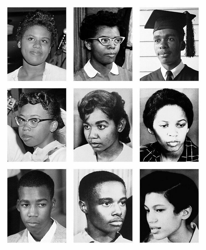 On This Day In 1957, The Little Rock Nine Students Were Escorted By Federal Troops To Integrate A High School. After The 1954, Ruling Of Brown vs. The Board Of Education It Marked The Beginning Of The End Of Segregation. However, This Change Took Quite Some Time As Black Students Still Faced Difficulty In Attending School. On September 2, 1957, The Governor Of Arkansas Ordered The State’s National Guard To Block The Entrance For The 9 Students From Entering The School. The Governor Claimed That This Was For The Protection Of The Students. Two Days Later, The Federal Judge Ordered The Little Rock Nine To Attend The School. However This Time The 9 Students Were Blocked By Both A Mob And The National Guard. After Various Attempts To Block The Students From Attending The School, President Eisenhower Got Involved And Federalized The National Guard And Ordered The Army To Enforce The 9 Students To Begin Regular Class Attendance. The Hate Towards The Students Was Still Not Over As They Were Harassed Everyday By The White Students.