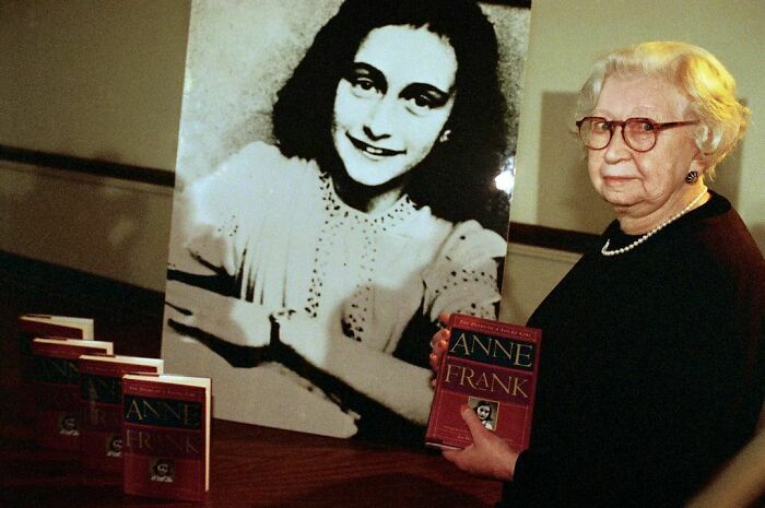 On This Day In 2010, Miep Gies Dies. Gies Was The Last Survivor Who Helped Hide Anne Frank And Her Family During World War II. Despite Gies’ Heroic Contributions Trying To Save The Franks From The Nazis, The Franks Were Captured. However, Gies Protected Anne Frank’s Notebooks That Described Frank’s Experience In Her 2 Year Hideout. These Experiences Were Later Published As “Anne Frank: The Diary Of A Young Girl.” The Diary Became One Of The Most Widely Read Book On The Holocaust.