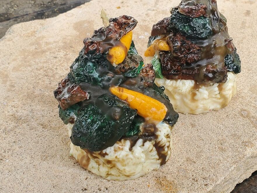 Beef With Broccoli Candle