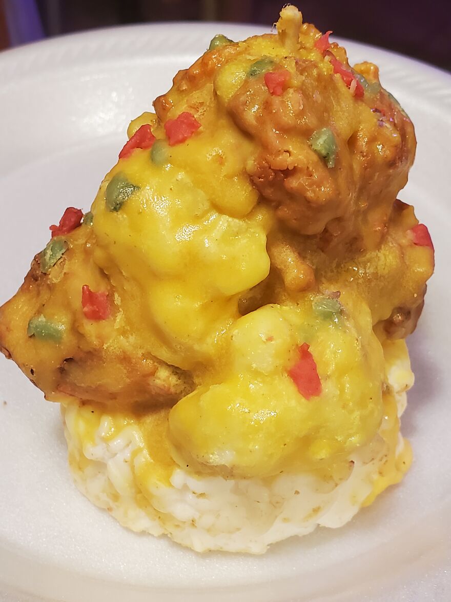 Curried Chicken With Cauliflower Candle