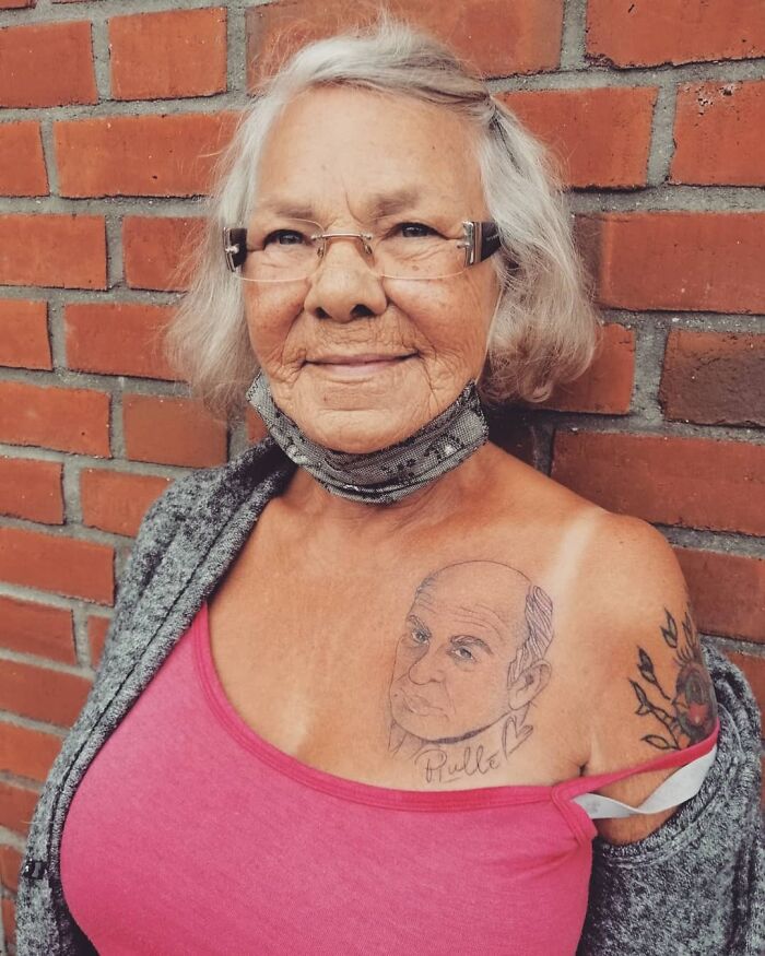 My Grandma Got A Tattoo From Her Husband, My Grandpa