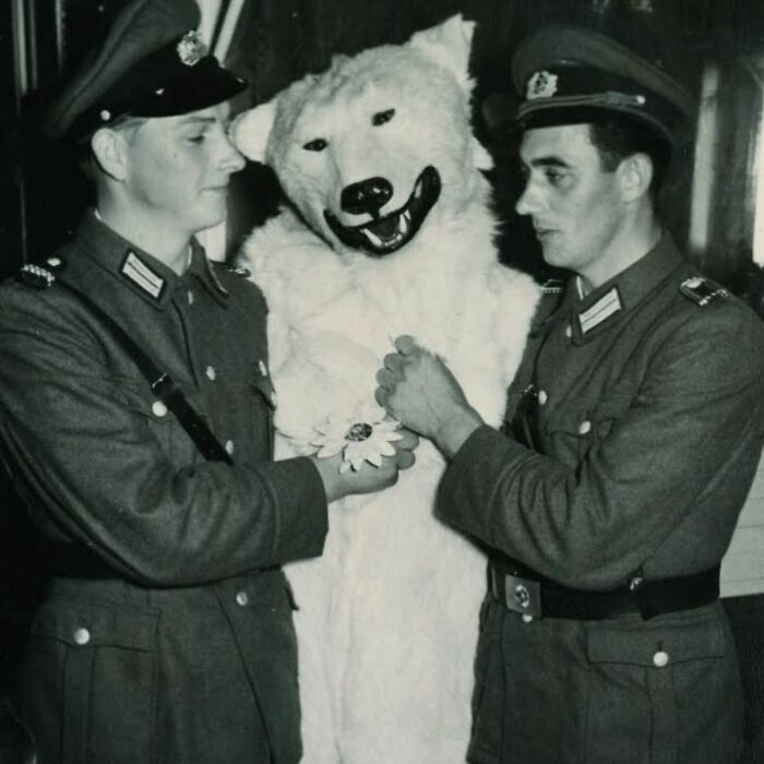 Before Photo Filters, Taking Photos With Actors Dressed As Polar Bears Was The Craze In Germany. The Craze Began When Polar Bears Were Brought To The Berlin Zoo In The 1920s, Which LED To A Fashionable Trend. A Collector Of Vintage Photos, Jean-Marie Donat Has Been Collecting These Bizarre Photos For Over 25 Years.