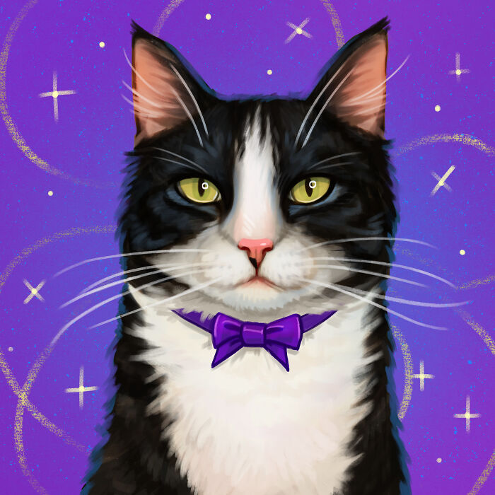 We Drew 7 Adorable Pet Portraits As A Gift For Pet Owners