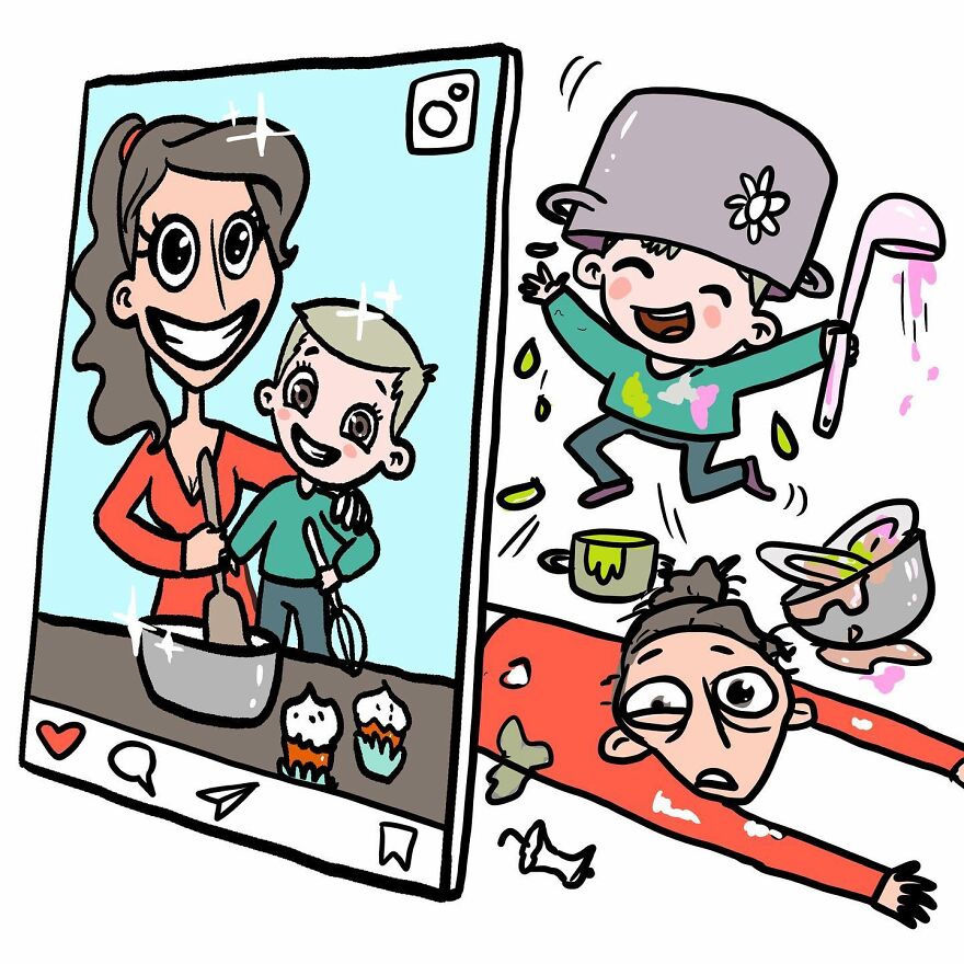 Comics Many Modern Moms Will Recognize Themselves In (30 New Pics)