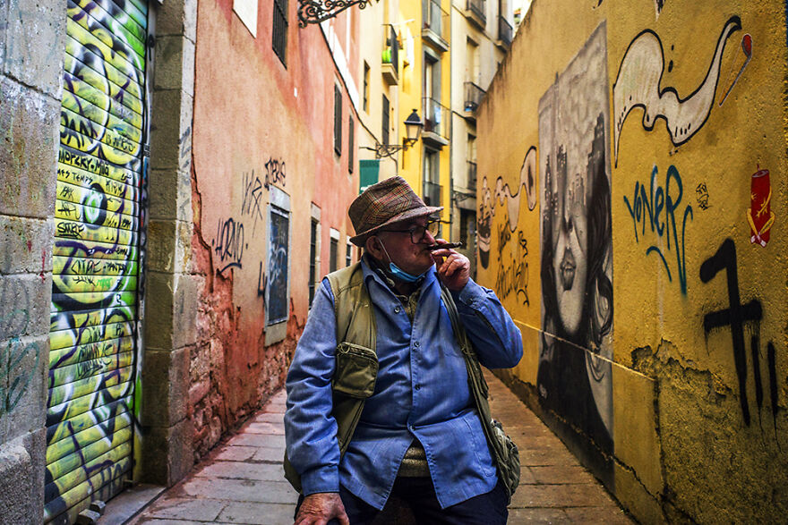 Day 325: Street Portrait In El Born, Barcelona