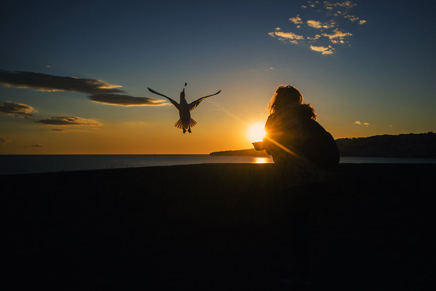 Day 348: Today I Just Wanted To Eat Pizza And Say Hi To The Sea, So I Went To Napoli