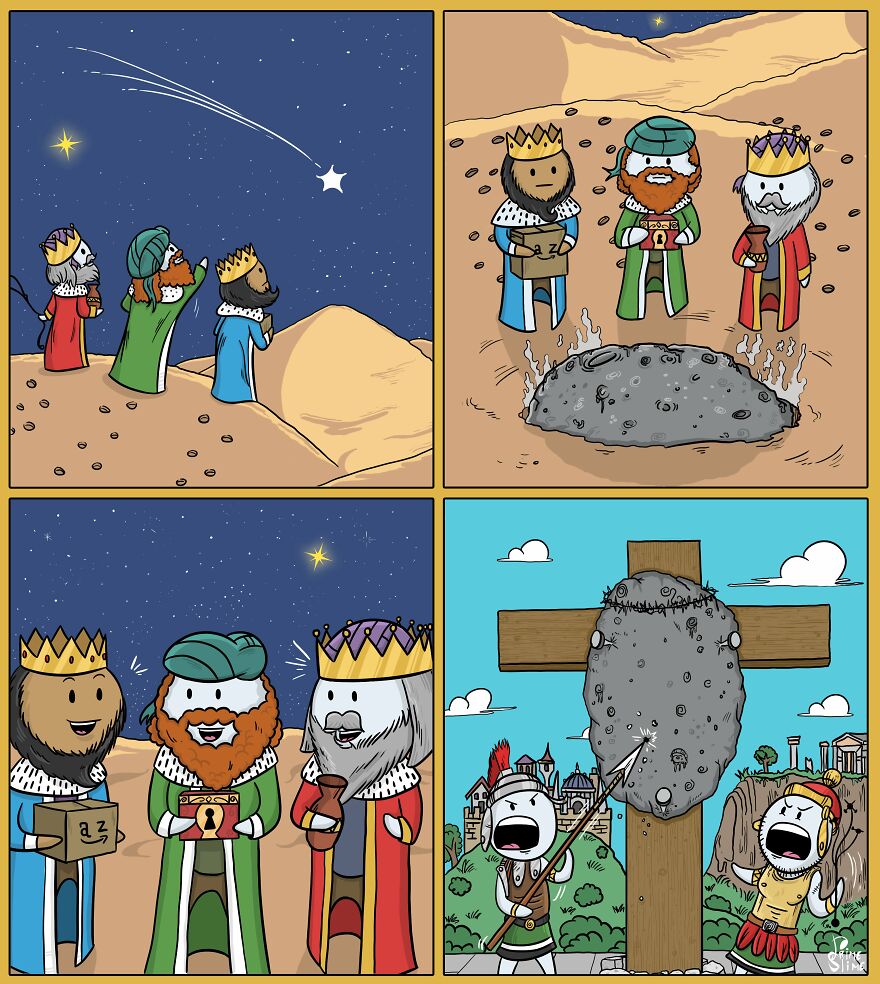 French Artist Makes Dark Comics With Unexpected Endings (25 Comics)