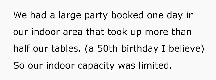 “A Cosmo In One Hand And Filet Mignon In Another”: Rude Karen Won’t Listen To Waiter’s Warning About Rain, Loses The Table For The Whole Group “A Cosmo In One Hand And Filet Mignon In Another”: Rude Karen Won’t Listen To Waiter’s Warning About Rain, Loses The Table For The Whole Group