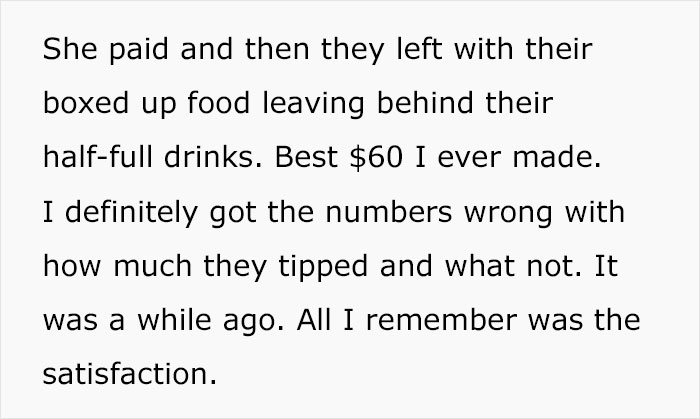 “A Cosmo In One Hand And Filet Mignon In Another”: Rude Karen Won’t Listen To Waiter’s Warning About Rain, Loses The Table For The Whole Group “A Cosmo In One Hand And Filet Mignon In Another”: Rude Karen Won’t Listen To Waiter’s Warning About Rain, Loses The Table For The Whole Group