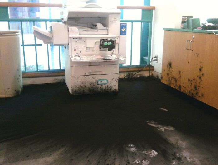 Printer Explosion