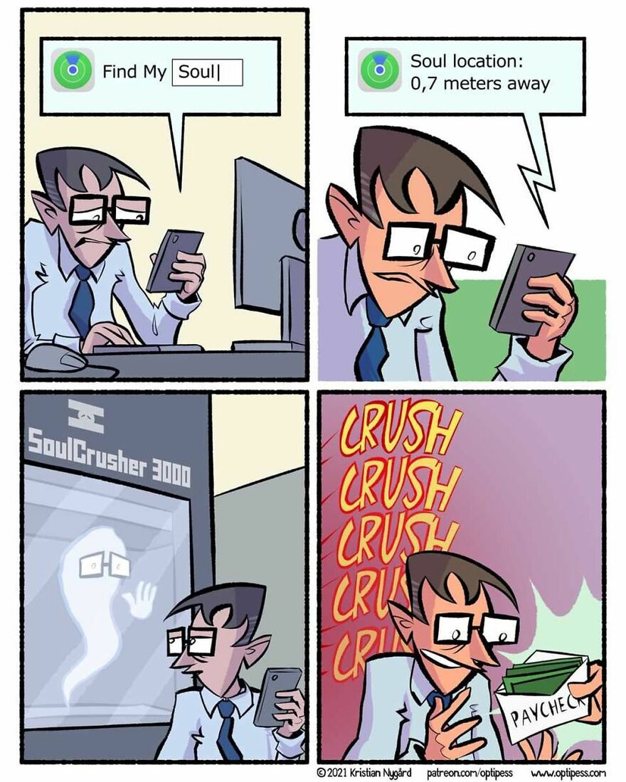 Enjoy Comics With Twisted Endings By Kristian Nygård