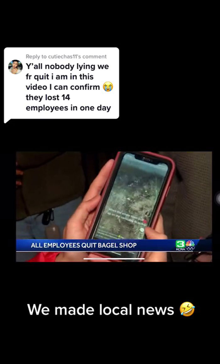 Entire Bagel Shop Staff Quit After Manager Got Fired, Video Goes Viral