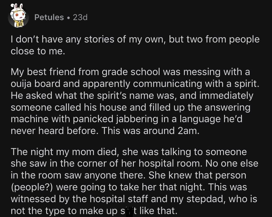 People Share The Experiences That Made Them Believe In The Paranormal In This Online Group People Share The Experiences That Made Them Believe In The Paranormal In This Online Group