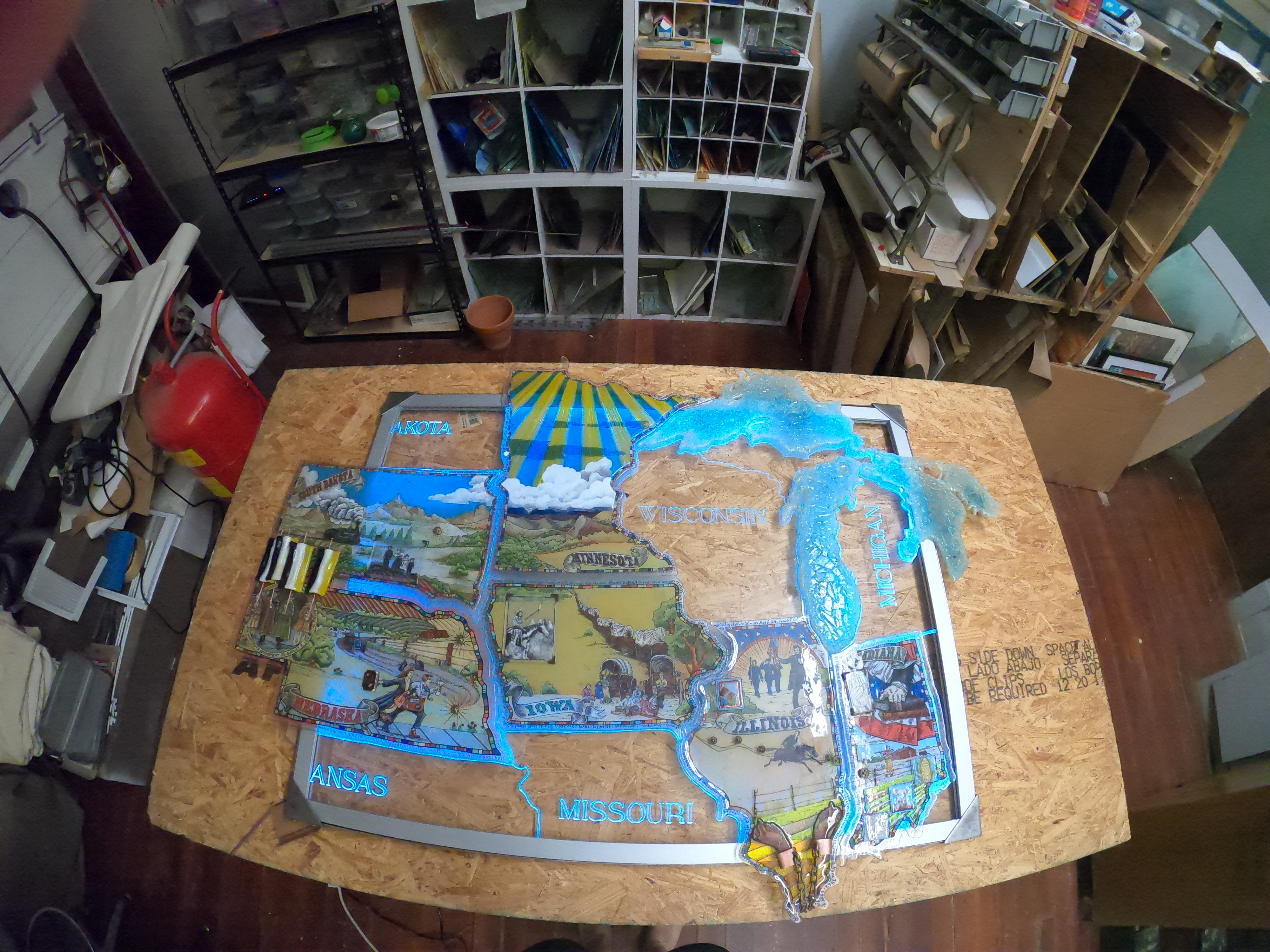 I Told A Historic Story Using Glass Art