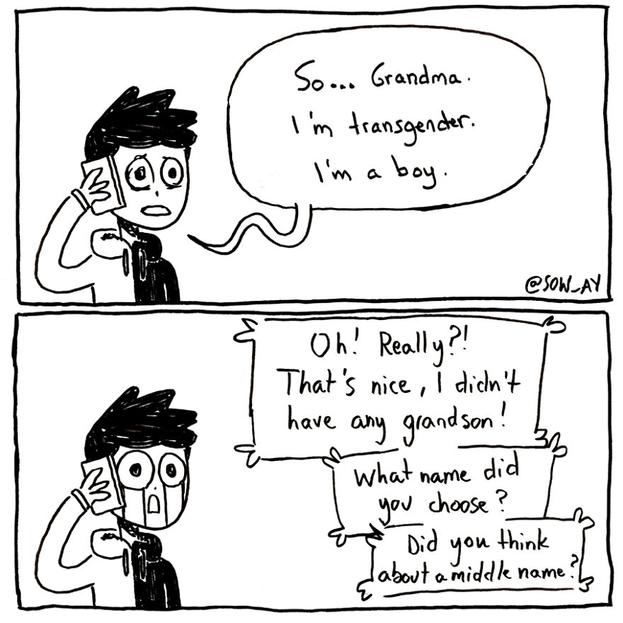 I Draw Comics About My Life As A Transgender Guy I Draw Comics About My Life As A Transgender Guy