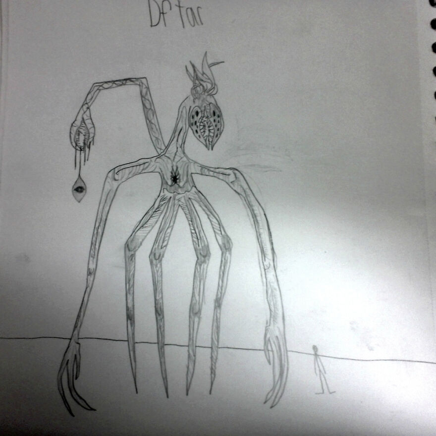 I Make Drawings Of Creatures. Scary, Creepy, Majestic Or Straight Up Weird.