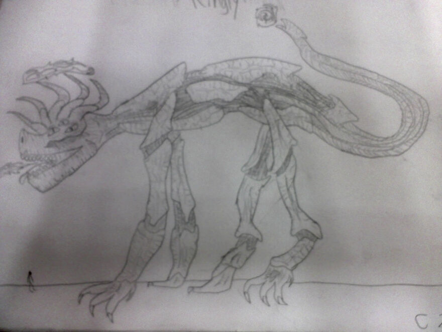 I Make Drawings Of Creatures. Scary, Creepy, Majestic Or Straight Up Weird.