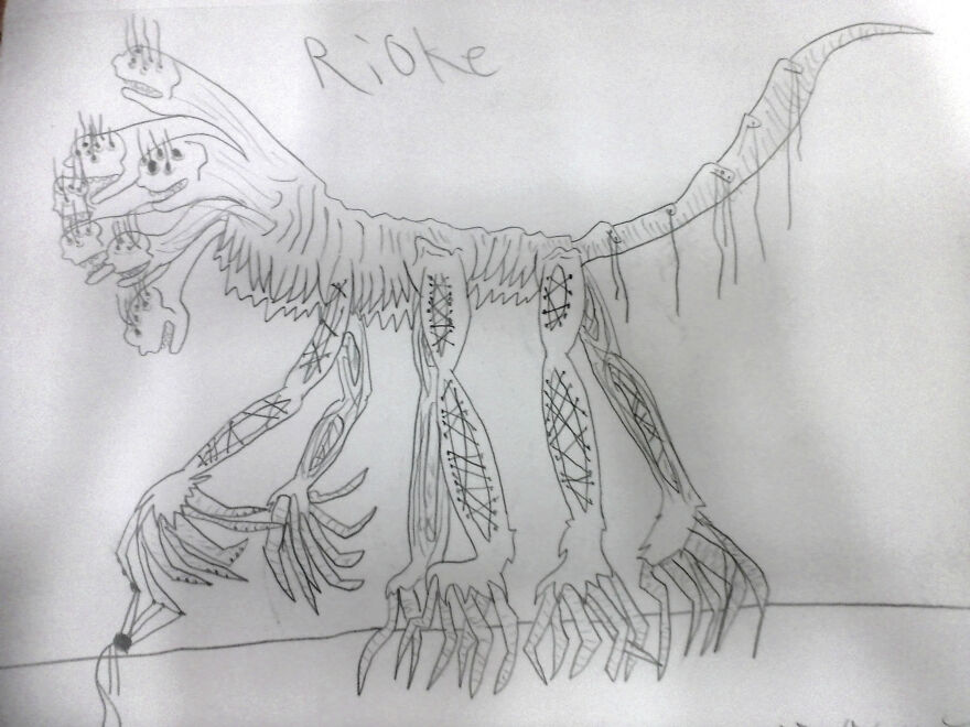 I Make Drawings Of Creatures. Scary, Creepy, Majestic Or Straight Up Weird.