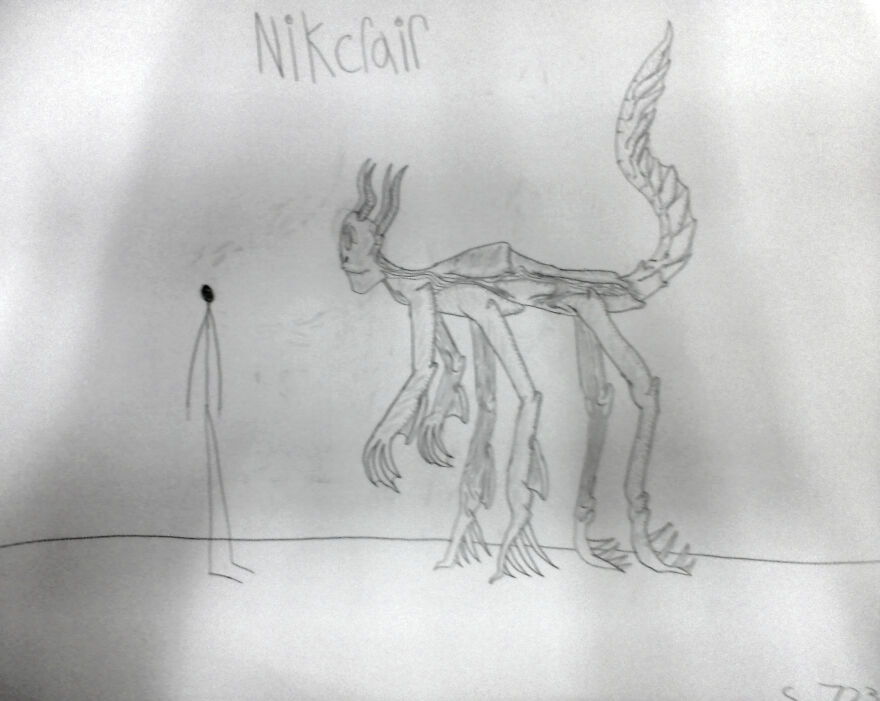 I Make Drawings Of Creatures. Scary, Creepy, Majestic Or Straight Up Weird.