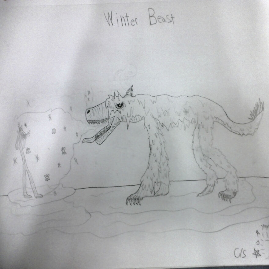 I Make Drawings Of Creatures. Scary, Creepy, Majestic Or Straight Up Weird.